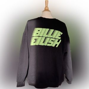 Large Black “Billie Eilish” Sweatshirt